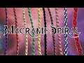 DIY Macrame Spiral Friendship Bracelet | How To Make An Easy And Unique VSCO Friendship Bracelet