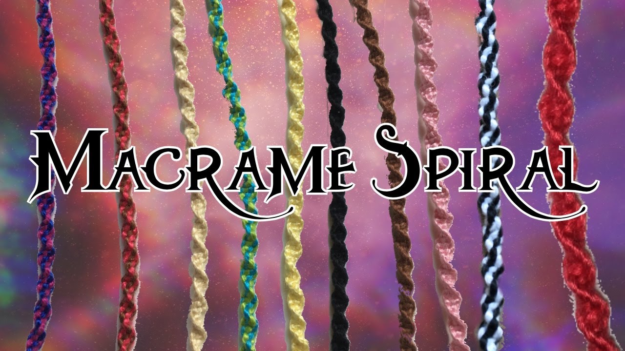 DIY Macrame Spiral Friendship Bracelet | How To Make An Easy And Unique VSCO Friendship Bracelet