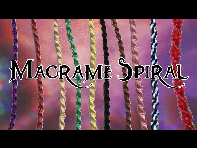 How To Make Spiral Yarn Friendship Bracelets 