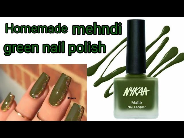 Temper Dark shade nail paint for women and girl matte with Sea Green, Top  Coat Colour high gloss combo set of 2 pcs