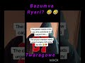 BAZUMVA RYARI???