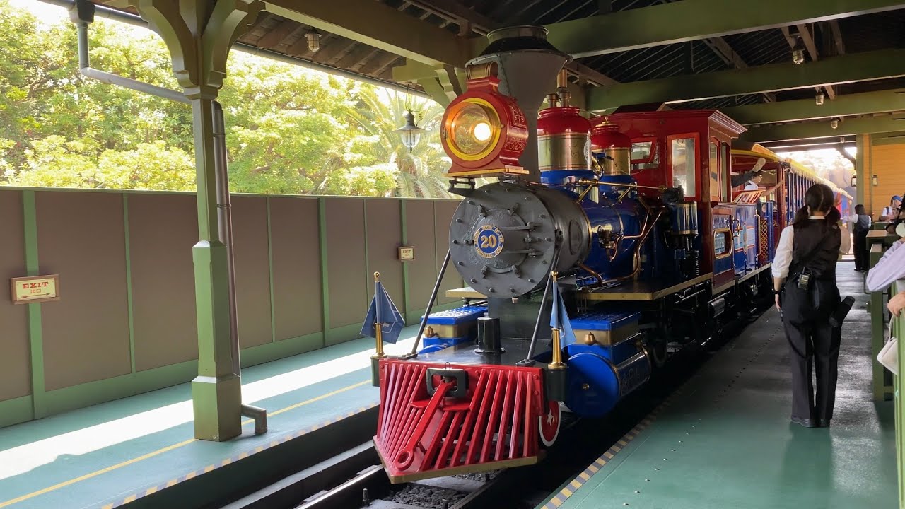 2023/7】ウエスタンリバー鉄道ミシシッピ号 - YouTube