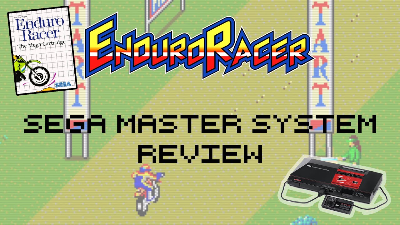 Enduro Racer - Jeu Master System (PAL) - Complet - ✓ 100% Authentique & Fonctionnel - Jeux vidéo