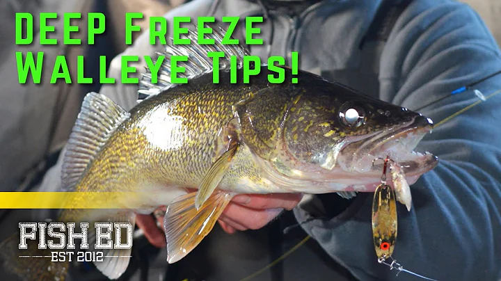 COLD Weather Ice Fishing Tactics for Walleye – Fish Ed