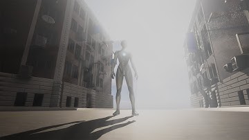 Unreal Engine 5 - PostProcess Custom - Light Shafts