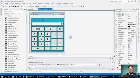 Program Kalkulator Sederhana || C# Windows Form Application || 19753056