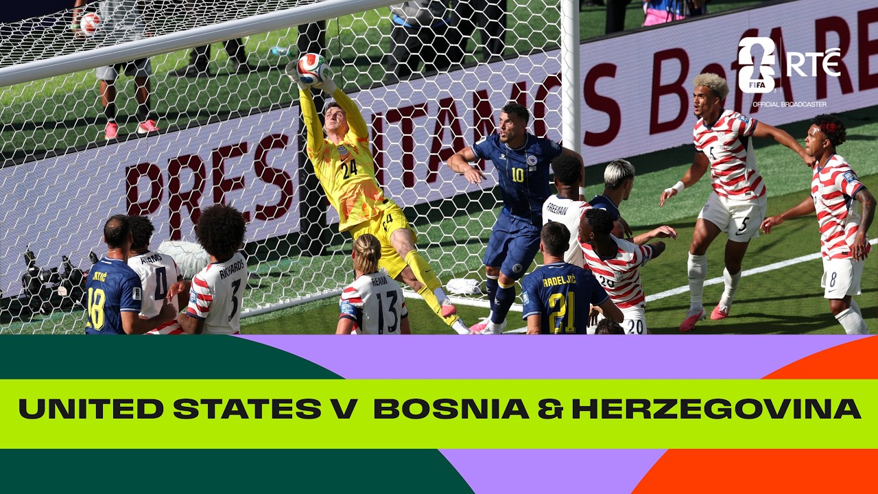 United States v Bosnia and Herzegovina | Highlights | FIFA WORLD CUP 26