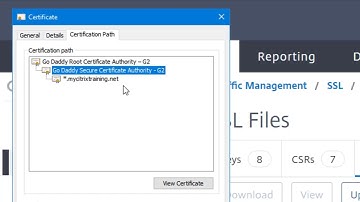 How to link an Intermediate Certificate Authority