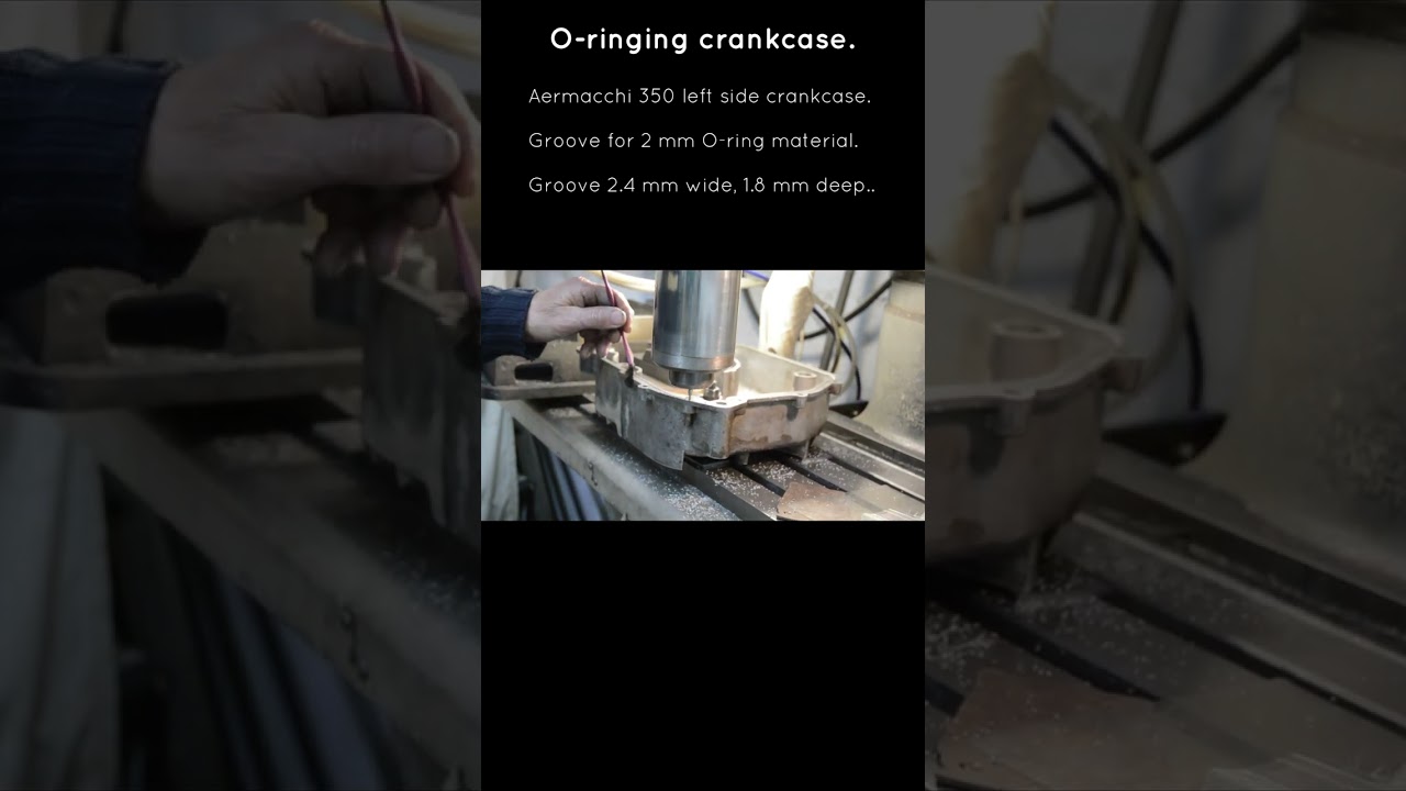 Crankcase O-ringing