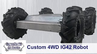 Custom Length Ig42-Sb All Terrain Robots By Superdroid Robots