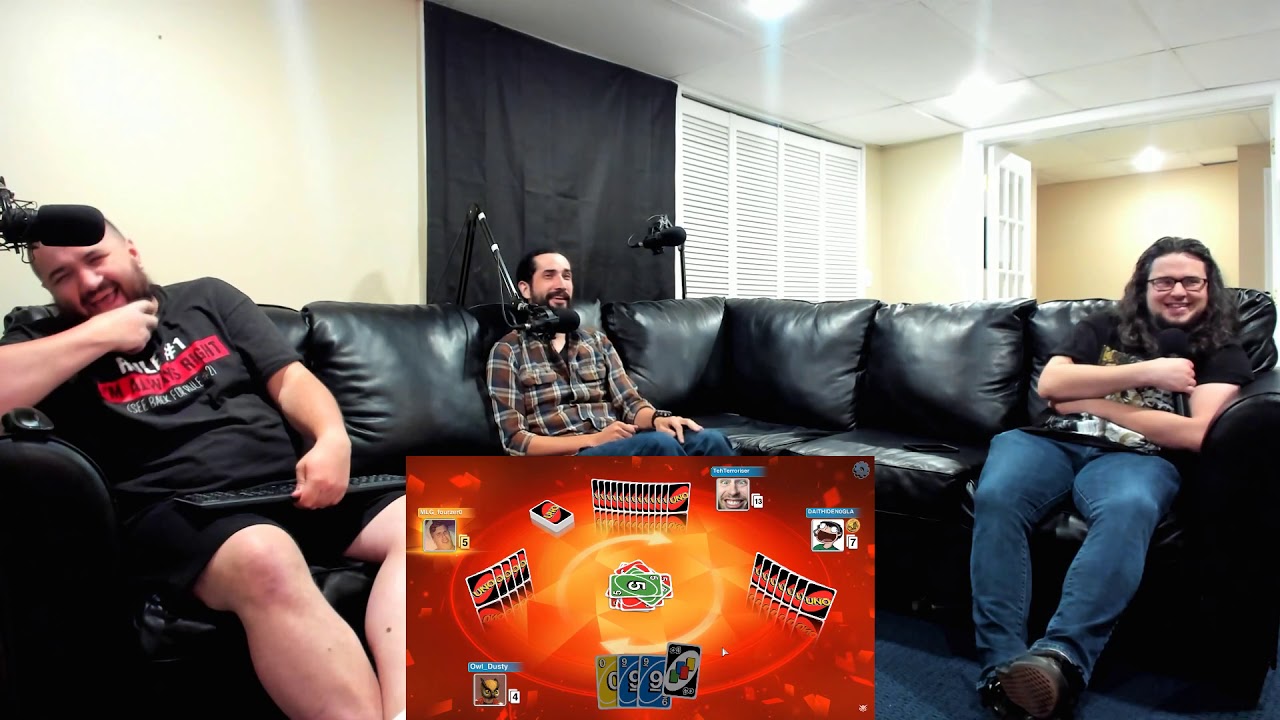 Renegades React to... VanossGaming - Uno Funny Moments - Terroriser Soundboard Bully