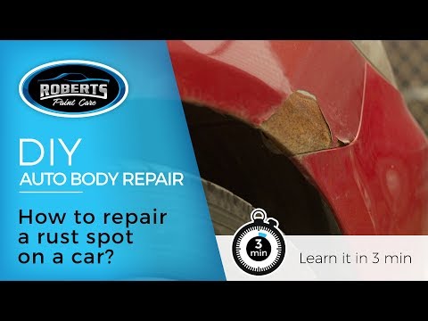 DIY: How to repair a rust spot on a car?