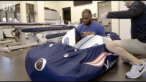 LeBron James Does Hyperbaric Oxygen Therapy | TROP...