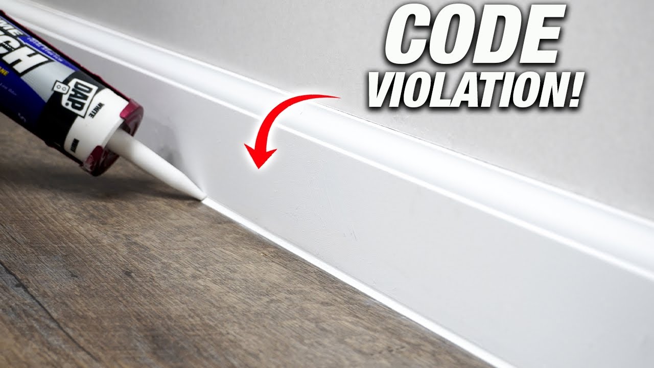 Should You Caulk Your Baseboards To Your Floor? Pros And Cons! DIYers Great  Controversy! 