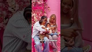 Rihanna's three children，where are they now?#rihanna #shorts #celebrity #shorts