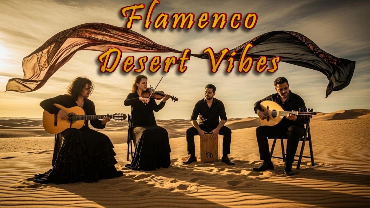 Flamenco Desert Vibes 🌙 Spanish Acoustic Guitar & Oud Instrumental | Relaxing Night Music
