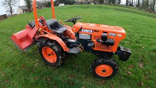 Micro tracteur kubota B7001