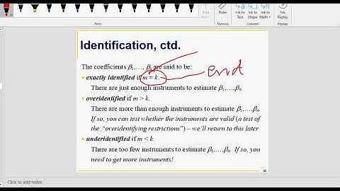 V#30 Instrumental Variable Regression: Overidentification, Underidentification, Exact Identification