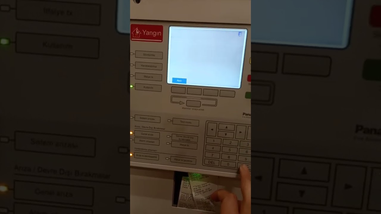 Panasonic fire alarm panel