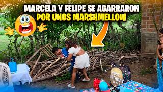 Así terminó la fiesta de cumpleaños de Luquitas. Sapo no nos quiso hablar