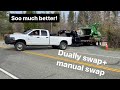Dodge 3500 first tow! New trans is smooth
