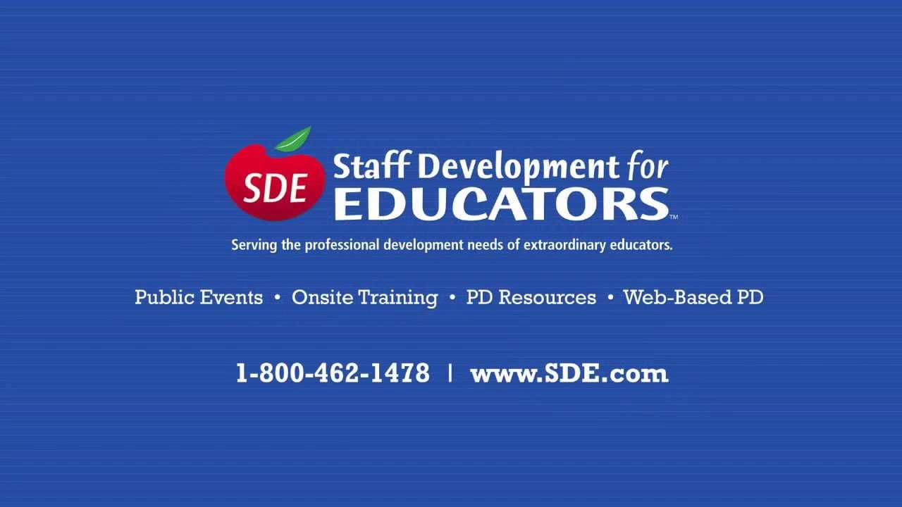 SDE We Believe Educators Have the Most Important Job in the World