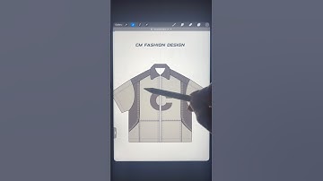 Procreate clothing design 👕 shirt mock-up at cmfashiondesign.com @Procreate