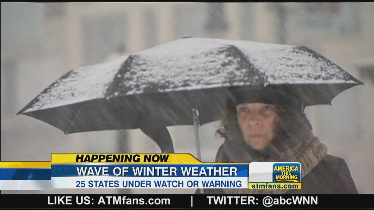 Millions of Americans Prepare for More Winter Storms - YouTube