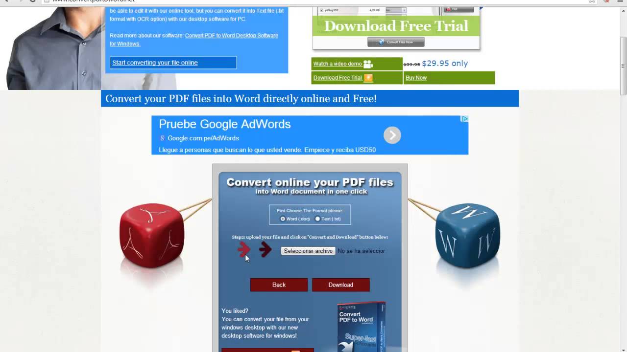 Convertir Pdf A Word 100 Gratis