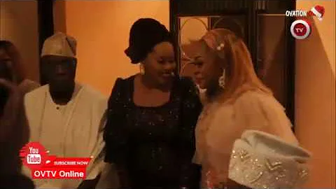 Obasanjo host simple - 60th birthday party for Hajia Bola Shagaya in Lagos