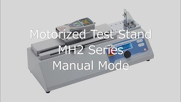 【Users Guide】MH2 Series Manual Mode