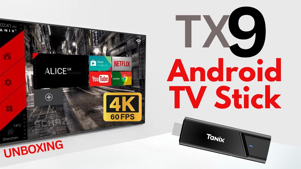 Tanix TX9 4K Android TV Stick | UNBOXING REVIEW - YouTube Tanix TX9 4K Android TV Stick | UNBOXING REVIEW - YouTube