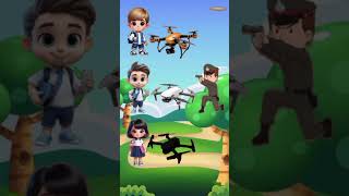 yah ladka ka drone hai #viralvideo #cartton #indiancaptain #funny #ekmotahathighumechala