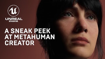 Epic Games MetaHuman Creator - Sneak Peek "Made High Fidelity Digital Humans" (2021)