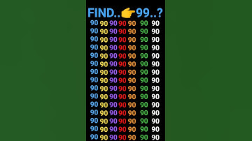 👤👈 99 #iqtest #gkquiz find the odd number #ढूंढो #paheli #maths #puzzle #youtubeshorts #like 😛😛😛😛