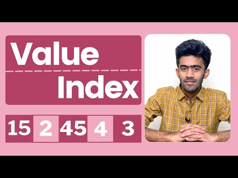 Value vs Index | GeeksforGeeks | Problem Solving | Tamil | code io