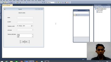 Tutorial Membuat Program Biodata - Menggunakan Microsoft Visual Studio 2010 (VB.net)