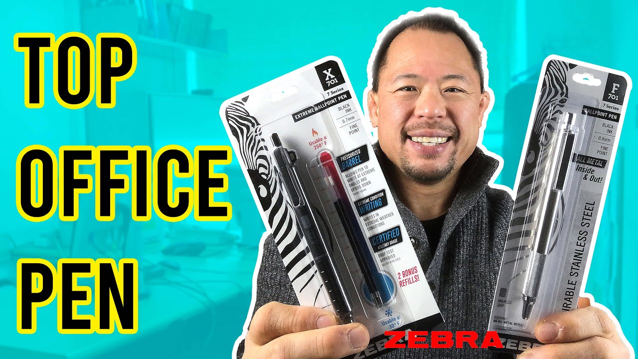 Zebra X701 Military Grade Pen vs F701 All Stainless Steel Pen Office