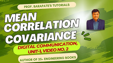 MEAN VALUE, AUTOCORRELATION, AND COVARIANCE