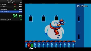 James Pont 2 Speedrun 0:52.92