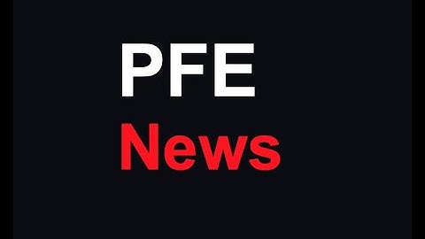 NEWS: PFE To Donate Profits In Russia To Ukraine