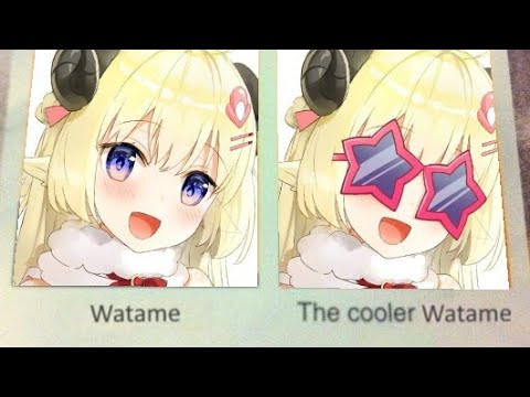 Watame kisses you but...