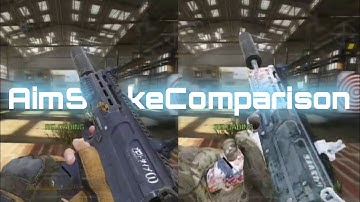 Aimshake Comparison Qxr rebirth and Qxr prototype omega