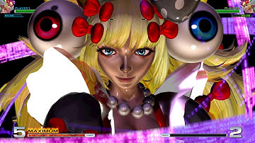 KOF XIV PC Mod Glass Sylvie MAX Settings Gameplay Climax 4k 60Fps