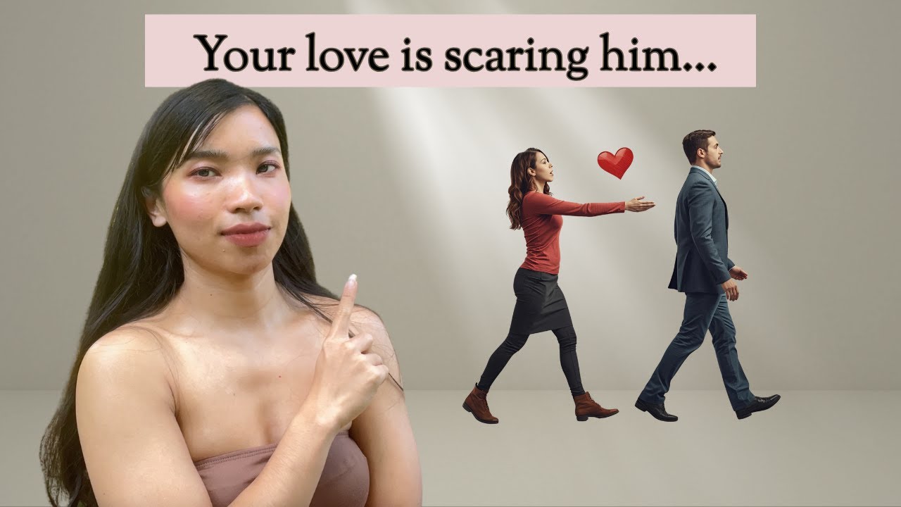 Why he pulls away when you overgive love - YouTube