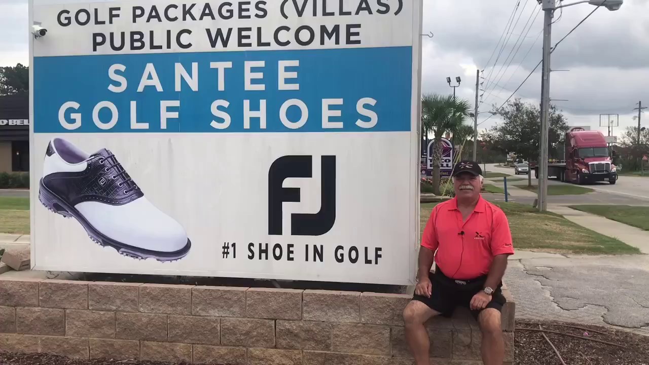 Santee Golf Shoes YouTube
