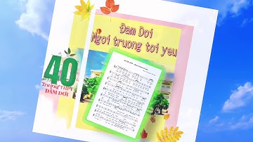 [Audio Lyrics] ĐẦM DƠI NGÔI TRƯỜNG TÔI YÊU || St: Quách Thái Duy