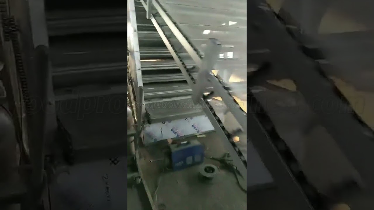 food processing conveyor belt dryer