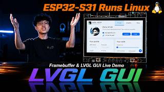 Successfully running Linux with a graphical interface on the ESP32-S31