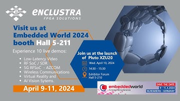 Pluto Launch at Embedded World 2024